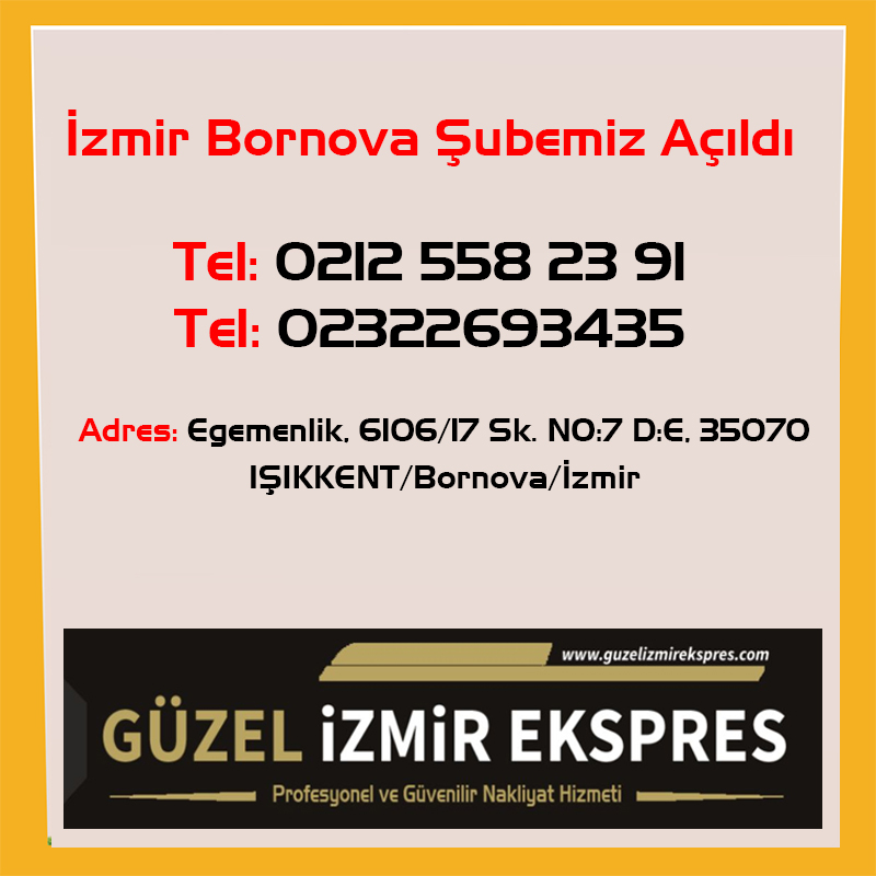 Güzel İzmir Ekspres Kargo San. Tic. Ltd. Şti.